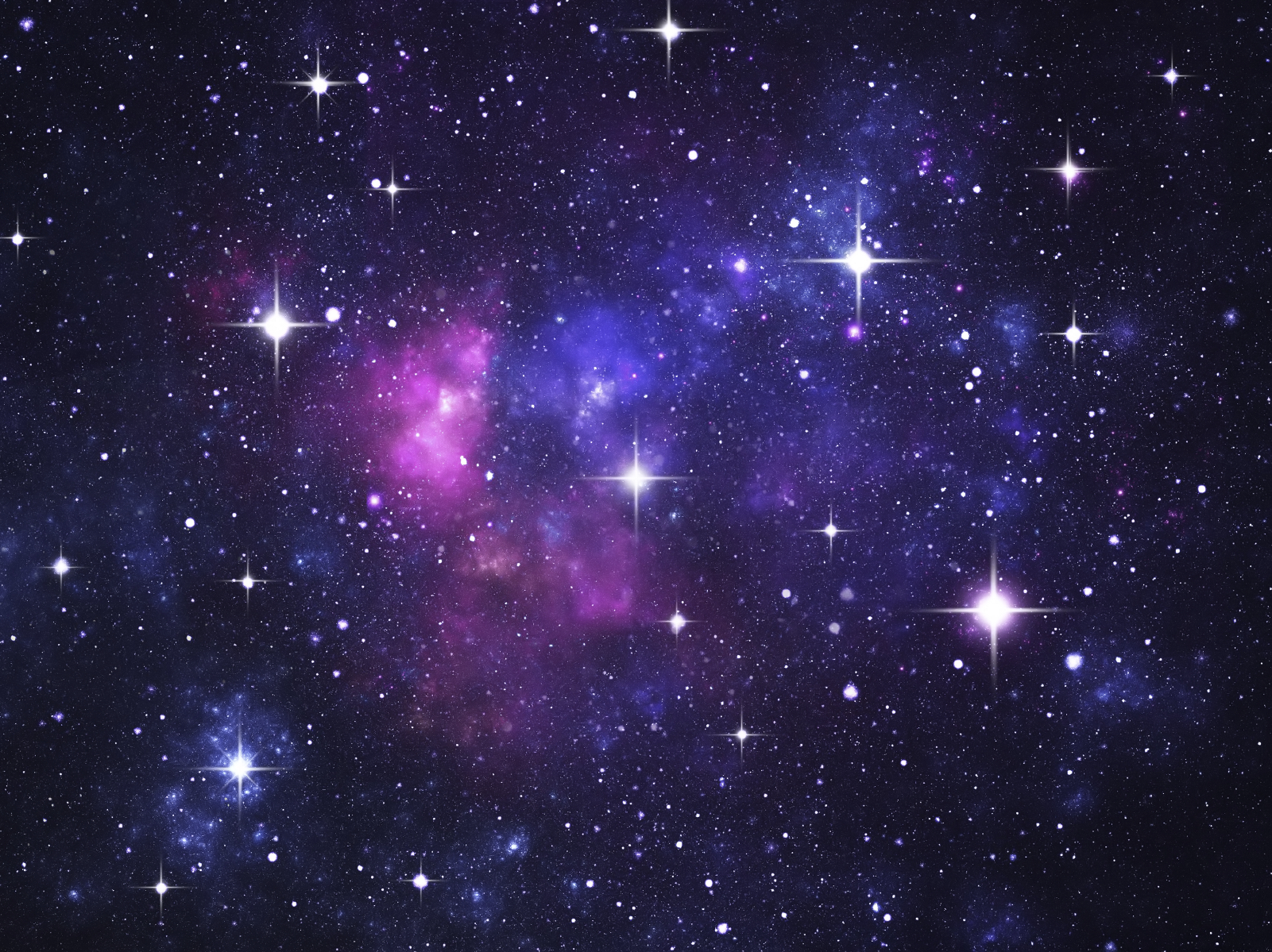 bright stars in space