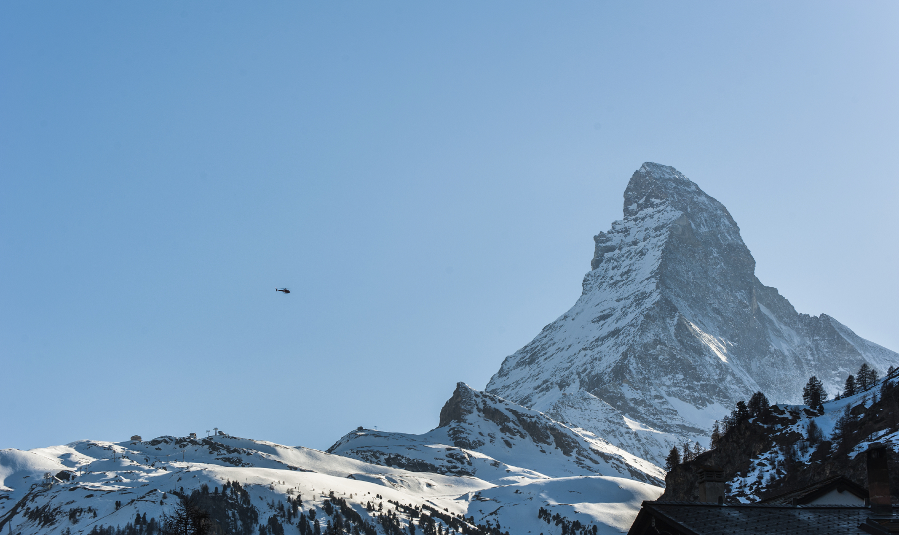 snow covered mountains